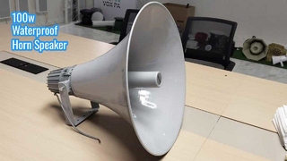 IP66 100w/50w/25w/12.5w PA System Horn Speaker Outdoor Use 