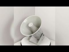 100V/70V กันน้ํา แสง สีเขียว โฮร์น สเปคเกอร์ อลูมิเนียม ABS สเปคเกอร์