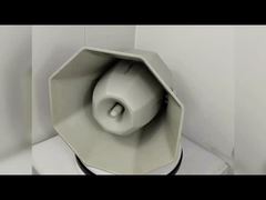 H80 IP65 80W Waterproof Horn Speaker 6 Inch Woofer 1 Inch Tweeter ABS Horn Tweeter