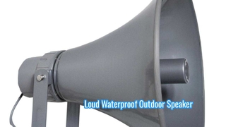 100W Waterproof Outdoor Horn Speaker Loud Sound